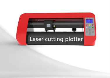 Red 12'' Sticker Mini Laser Cutting Plotter with Optical Vision Eye System