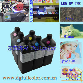 High Color Density UV Led Curable Ink for Epson DX5 printer head uv printing