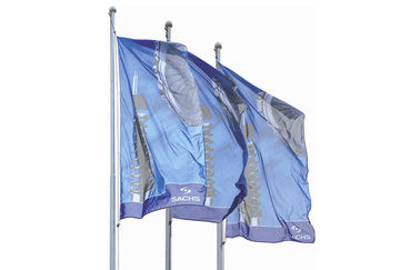 Silk Screen Printed custom feather banners Perfect dye penetration National Flags