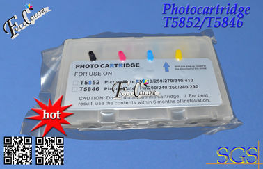 Epson Empty Refillable Ink Cartridge T5846 t5852 K C M Y 4 Colors