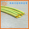 High Quality Yellow and Green Stripped Heat Shrink Tubing
