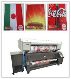 High Resolution 4 color  large format printing machine For Digital Printing