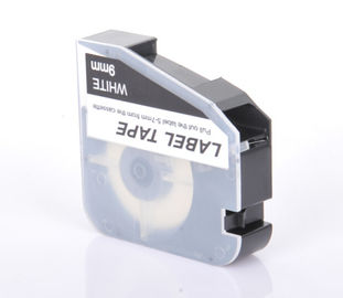 white industrial Label Maker Tape durable 6mm , 9mm , 12mm for cable id