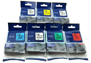 Compatible Laminated  Ribbon Cassette Tape for P-Touch Series , Waterproof And Rub Resistant