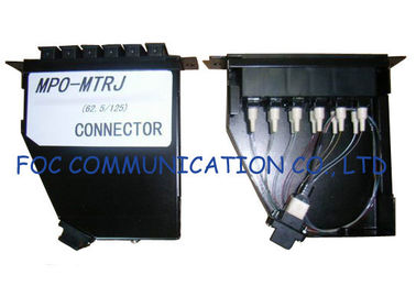 Ethernet Cassette Fiber Optic Patch Panel For Telecoms / mpo fiber patch panel