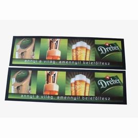 Dye Sublimation Rubber Bar Mat , Durable Nitrile Rubber Bar Runner