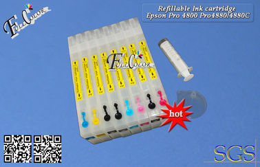 Refillable Cartridge For Epson Pro 4880 Printers Refill Ink Cartridge