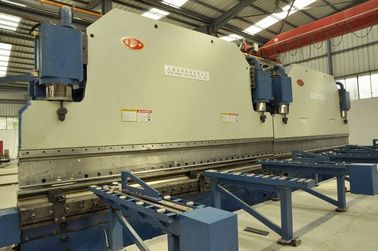 Double linkage cnc hydraulic plate bending machine for light pole production line