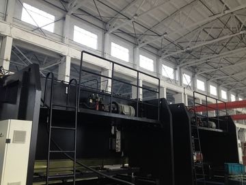 Double linkage cnc hydraulic plate bending machine for light pole production line