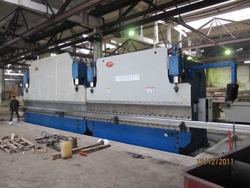 Double linkage cnc hydraulic plate bending machine for light pole production line