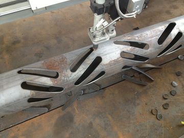 2500mm Light Pole Machine , CNC Plasma Light Pole Door Cutting Machine