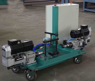 Parking lot  Light Pole Machine  , Double Hole Drilling machine for 40 ~ 120mm pipe