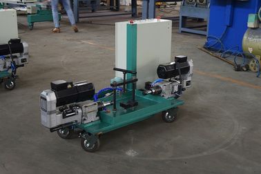 Parking lot  Light Pole Machine  , Double Hole Drilling machine for 40 ~ 120mm pipe