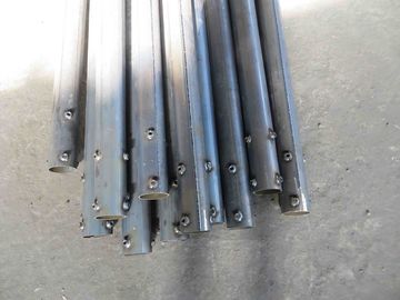 Parking lot  Light Pole Machine  , Double Hole Drilling machine for 40 ~ 120mm pipe