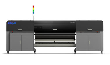 Belt Type Inkjet Textile Printers , Digital Textile Belt Printer With Powerful RIP Software