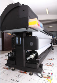 high speed 3 DX7 printheads Large Format Solvent Printer 1.8M width CMYK ink Window Mesh and banner
