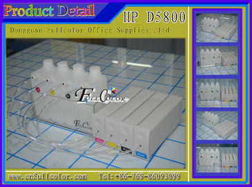 DIY HP81 CISS  Compatible HP Designjet D5800 Printer BK C M Y Continuous Ink Supply System