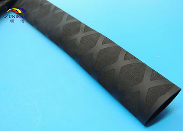 Abrasion resistant nonslip cross-lined polyolefin heat shrinable tube with ratio 1.8:1 for golf grip