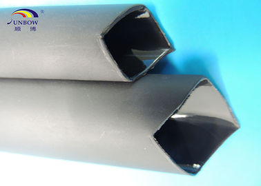 Halogen free heavy wall heat shrinable tube with / without adhesive shrink ratio 3:1 for electrical wires insulation