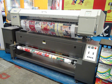 High Resolution 4 color  large format printing machine For Digital Printing